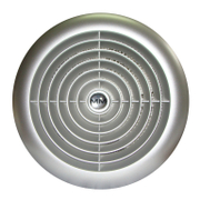 Вентилатор MMotors за стенен монтаж кръгъл с клапа 18 W, 150 м3/ч, ф 165х81 мм, инокс, MM 120 - product - 029 MDV 746