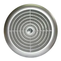 Вентилатор за баня MMotors за стенен монтаж с клапа  18 W, 150 м3/ч, ф 165х81 мм, инокс, MM 120