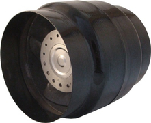 Вентилатор MMotors за въздуховод високотемпературен 46 W, 240 м3/ч, ф 150х150 мм, черен, BOK 150 - product - 029 MDV 752