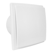 Вентилатор MMotors за стенен монтаж квадратен с клапа 11 W, 100 м3/ч, 150х150х122 мм, бял, OK 01 - product - 029 MDV 753