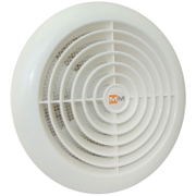 Вентилатор MMotors за стенен монтаж кръгъл с клапа и осветление 14 W, 95 м3/ч, ф 145х76 мм, бял, MM 100 - product - 029 MDV 793
