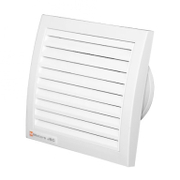 Вентилатор MMotors за стенен монтаж квадратен с клапа 46 W, 240 м3/ч, 190x189x88 мм, бял, MM-T - product - 029 MDV1091