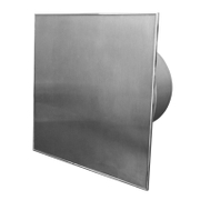 Вентилатор MMotors за стенен монтаж квадратен с клапа 18 W, 169 м3/ч, 170x170 мм, метал, MMP 100 - product - 029 MDV1104