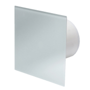 Вентилатор MMotors за стенен монтаж квадратен с клапа 18 W, 169 м3/ч, 163x163x68 мм, бял мат, MMP S 100 - product - 029 MDV1214