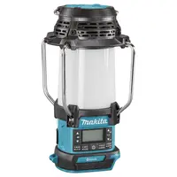 Радиоприемник Makita с фенер  без батерия и зарядно, 14.4-18 V, 155/310 lm, 72/145 lx, DMR056