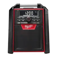 Радиоприемник Milwaukee противоударен  без батерия и зарядно, 40 W, 18 V, 30 м, M18 RC-0