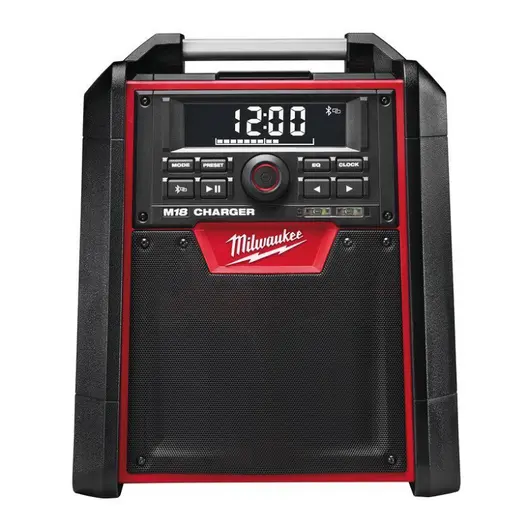 Радиоприемник Milwaukee противоударен  без батерия и зарядно, 40 W, 18 V, 30 м, M18 RC-0