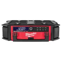 Радиоприемник Milwaukee противоударен  без батерия и зарядно, 18 V, M18 PRCDAB+-0