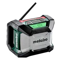 Радиоприемник Metabo противоударен  без батерия и зарядно, 12-18 V, R 12-18 BT