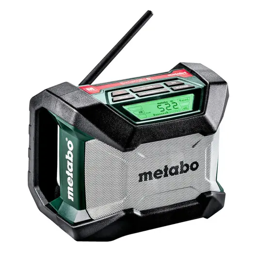 Радиоприемник Metabo противоударен  без батерия и зарядно, 12-18 V, R 12-18 BT