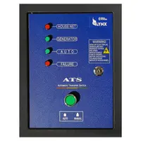 Табло командно LYNX Elektro Maschinen за генератор  250x140x320 мм, 230 V, 50 A, син, ATS 220
