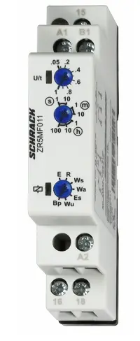 Реле Schrack Technik за време механично  8 A, 1 C/O, AC/DC
