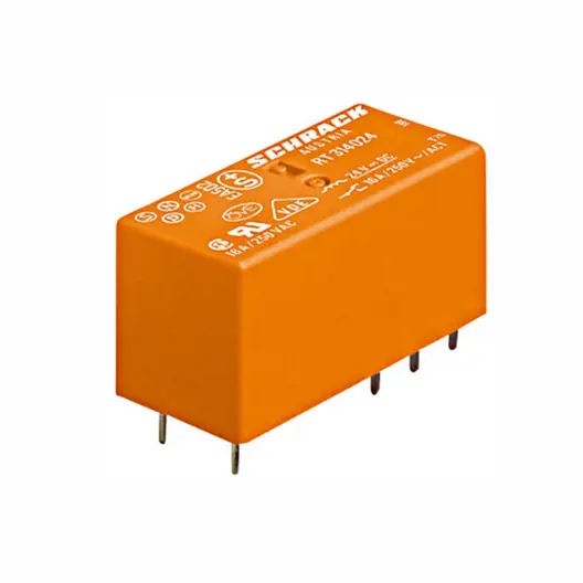 Реле Schrack Technik миниатюрно за печатни платки  1 C/O, 16 A, 230 AC V, AC, RT