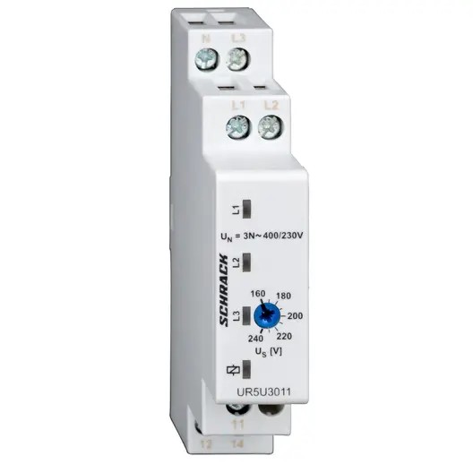 Реле Schrack Technik контролно за напрежение  5 A, 160-240 V, UR5U3011
