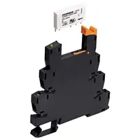 Реле Schrack Technik миниатюрно с цокъл  1 С/О, 6 A, 24 V, DC, SNR