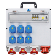 Табло електроразпределително as - Schwabe за работна станция  370x375x118 мм, 400 V, 16 A, 44 IP, 11 kVA, FIXO 2 MAX - product - 029 UNI1159