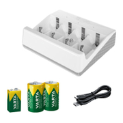 Зарядно устройство Varta за акумулаторни батерии D / АА, 2 или 3 бр.  230 V - product - 029 VRT1280