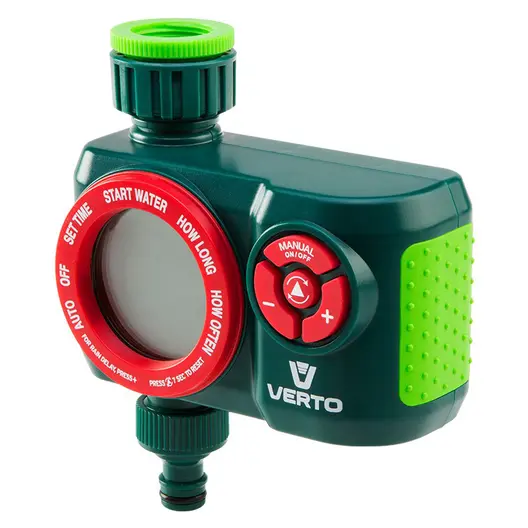 Таймер за напояване Verto електронен  1/2" - 3/4 ", 15G751