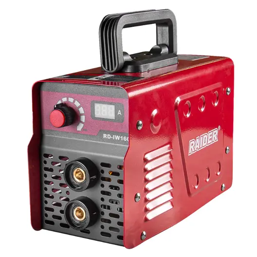 Електрожен Raider инверторен MMA с опция за TIG  120 A, 230 V, 1.5-2.5 мм, RD-IW160