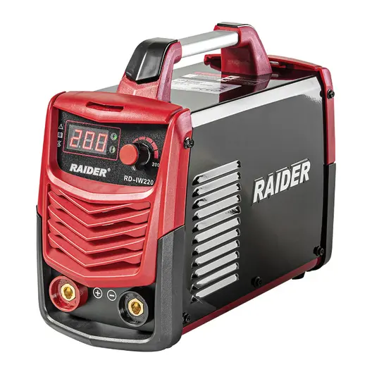 Електрожен Raider инверторен MMA с опция за TIG  200 A, 230 V, 1.5-4 мм, RD-IW220