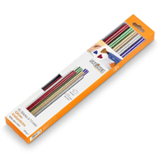 Патрон за топло лепене Steinel за декорация  11 мм, 250 мм, цветове брокат асорти, 10 бр. - product - 030 SNL 839