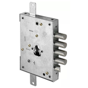 Секретна брава Securemme тристранна с шипове  206х136 мм, 85 мм, 49 мм, 2600 - product - 031 ALX 451