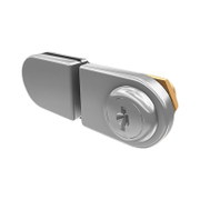 Мебелна брава A-Zum за стъклени врати и витрини със секретен ключ  ф 26 мм, LG 0709 - product - 031 DEM 177