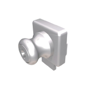 Мебелна брава A-Zum за стъклени врати и витрини със секретен ключ, LG 0710 - product - 031 DEM 424