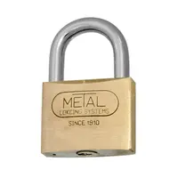 Катинар месингов Metal с нормално рамо  30х28 мм, 23 мм