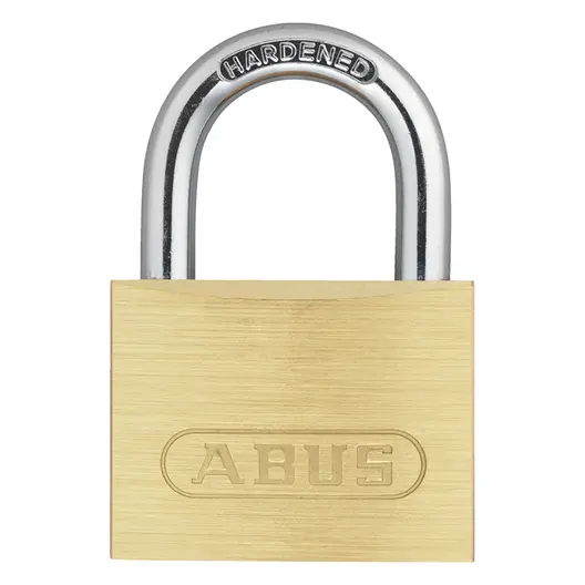 Катинар месингов ABUS с нормално рамо  39.2x10 мм, 22 мм, ф 6.3 мм, 713/40 B