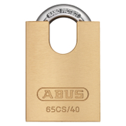 Катинар месингов ABUS със защитено рамо  40x15 мм, 18 мм, ф 7 мм, 65CS/40 - product - 031 INE 589