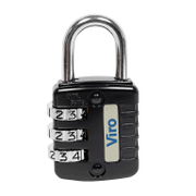 Катинар от ЦАМ Viro с нормално рамо с 3-кодово заключване  20х32 мм, 20.5 мм, ф 3 мм - product - 031 SNK 124