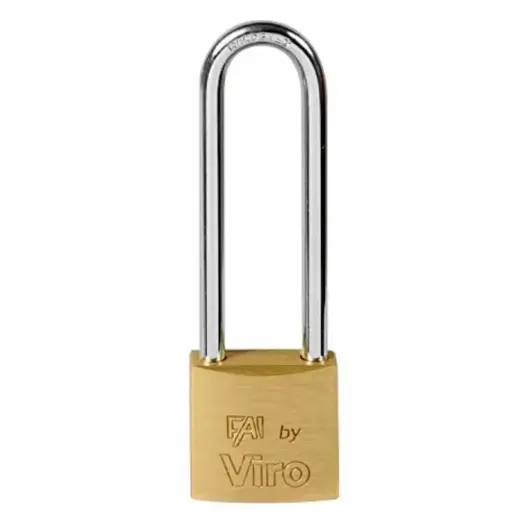 Катинар месингов Viro с дълго рамо  40x33x15 мм, 64 мм, ф 6.3 мм