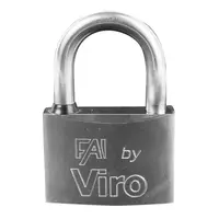 Катинар неръждаем Viro с нормално рамо  60x43x19 мм, 35 мм, ф 9.5 мм