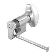 Ключалка секретна Sonico едностранна универсална с ръкохватка за сервизни брави БДС, никел, Special - product - 031 SNK 182