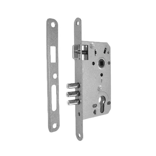 Секретна брава Metal с шипове  160х75х15 мм, 90 мм, 40 мм, Norma 50/90