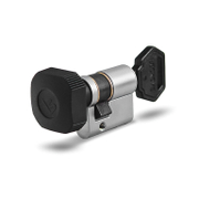 Ключалка секретна Codkey симетрична ямкова с ръкохватка с 5 ключа 30/30 DIN, никел - product - 031 SNK 417