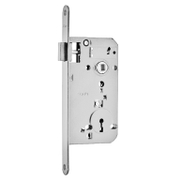 Обикновена брава Metal с прав насрещник магнитна 140x75 мм, 70 мм, 50 мм, Norma 50/70 - product - 031 SNK 612