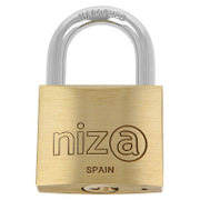 Катинар месингов Amig с нормално рамо  58х41х16.5 мм, 38 мм, ф 9.5 мм, Niza AN - product - 031 TEK 107