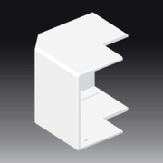 Външен ъгъл за кабелен канал Kopos  60х40 мм, бял, PVC, 8656 HB - product - 032 ARK 922