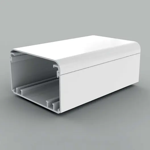 Кабелен канал Kopos  100x60x2000 мм, бял, PVC, EKE HD