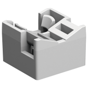 Основа Bosch за кабелни връзки за закрепване с такер  23x23 мм, бял, EPT-B - product - 032 BSH2163