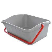 Пластмасова бояджийска кофа Nespoli  10 л, сив, EasyTouch