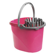 Кофа пластмасова Cyclops овална с цедка за парцал  16 л, червена, 227 - product - 032 DJD2100