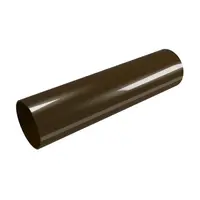 Тръба водосточна Devorex от PVC  ф 80 мм, 3 м, кафява, Classic 120