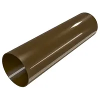 Тръба водосточна Devorex от PVC  ф 100 мм, 3 м, кафяв, Elegance 140