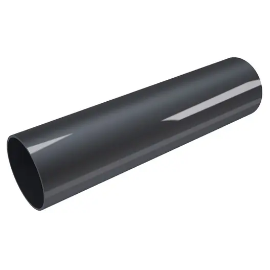 Тръба водосточна Devorex от PVC  ф 80 мм, 3 м, графит, Classic 120