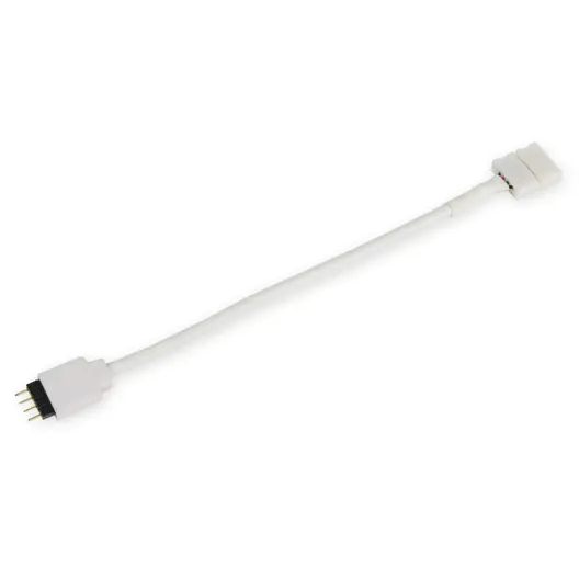 Конектор за LED лента V-TAC с букса  12 V, за 5050 RGB, 20 IP