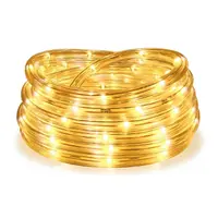 LED маркуч Horoz с жълта светлина прозрачен 230 V