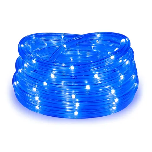 LED маркуч Horoz със синя светлина прозрачен 230 V